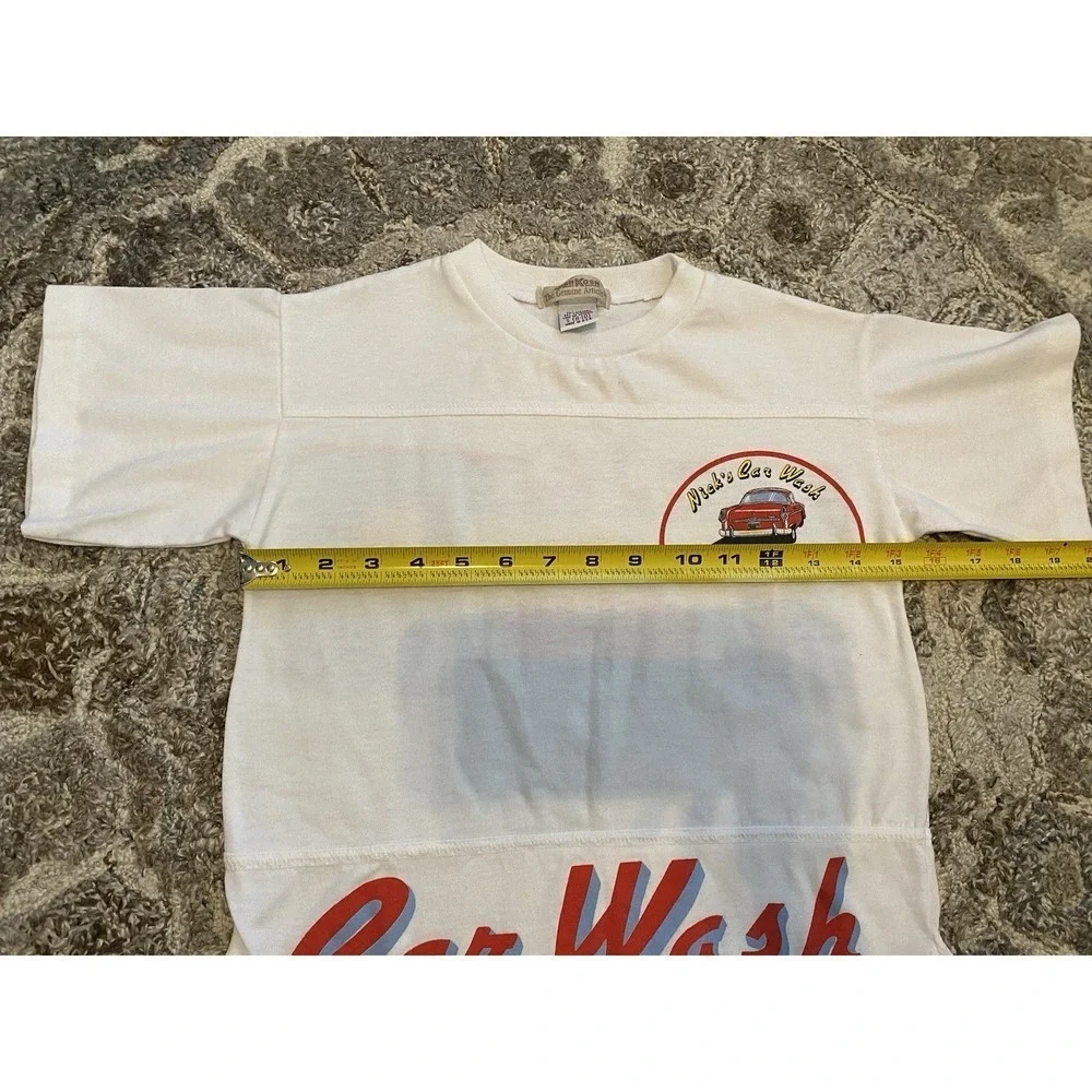 Vintage Oshkosh Tee Shirt Cars Boys Small 8 10 Nick Wash 90s Made USA